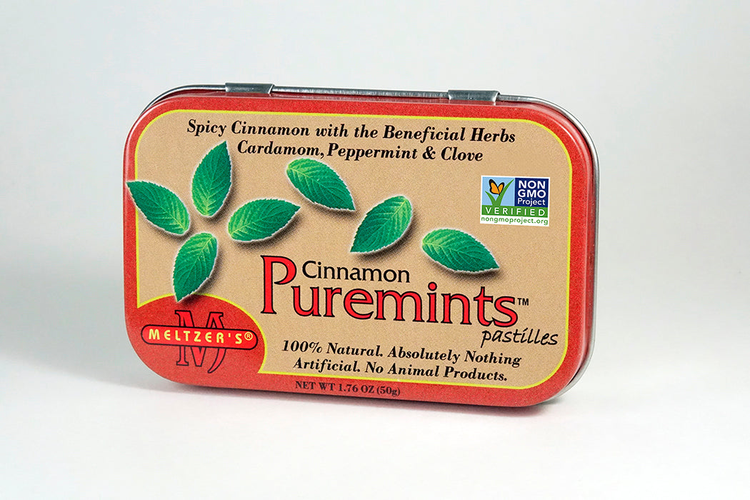 Meltzer's  Natural  Cinnamon Mints